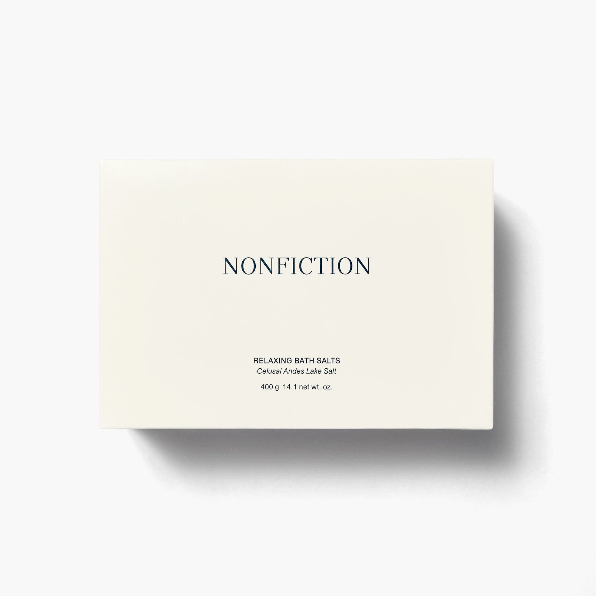 NONFICTION BATH SALTS 50mL Relaxing Bath Salts
