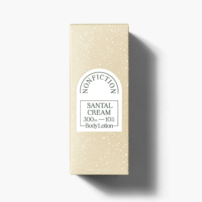 NONFICTION Body Lotion 300ml / Replacement push pump (+$1.00) SANTAL CREAM Body Lotion