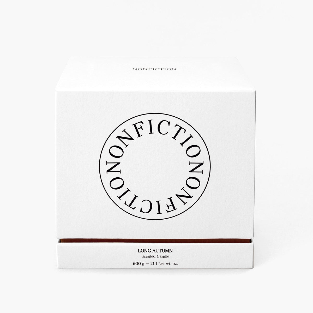 NONFICTION Candle 600G LONG AUTUMN Large Scented Candle