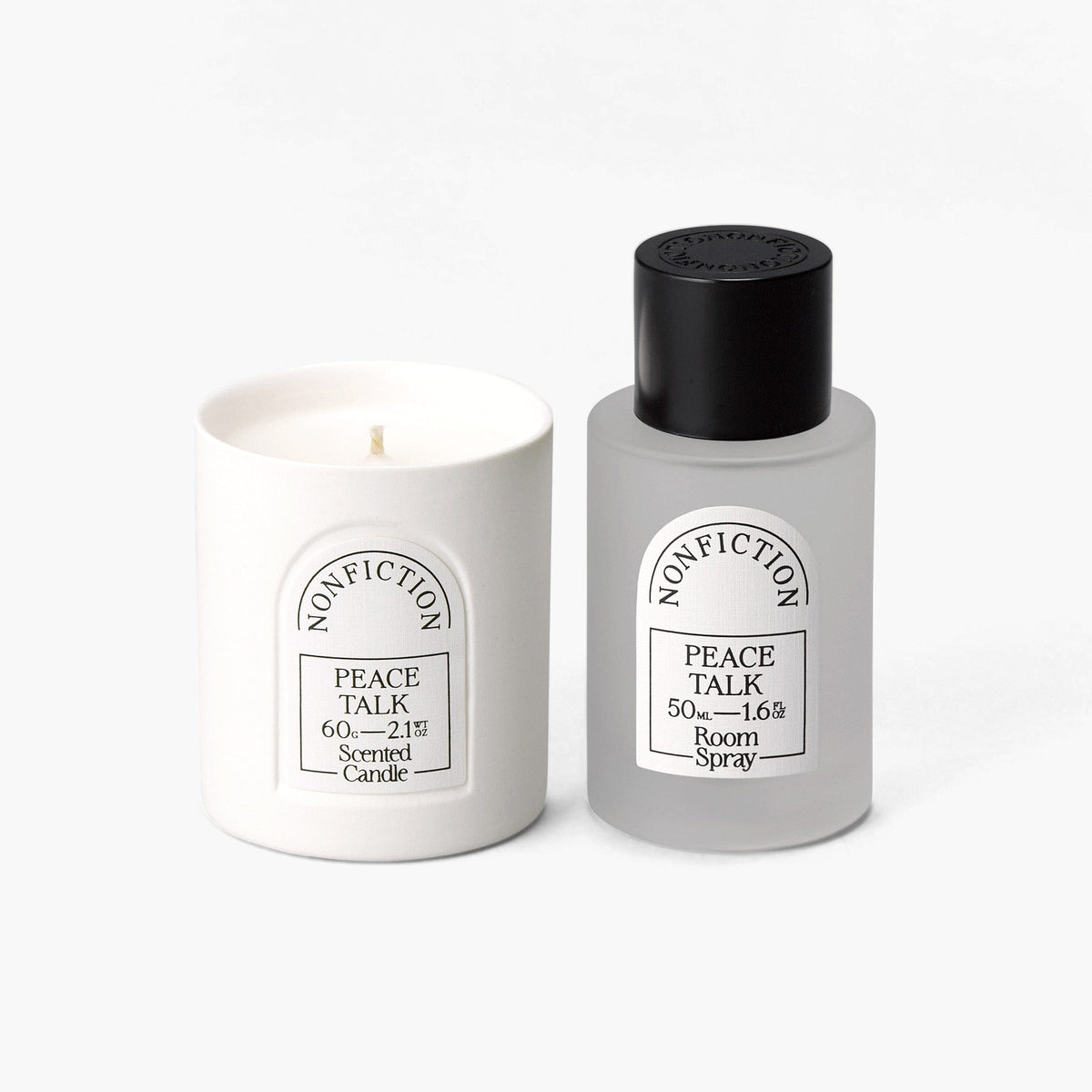 NONFICTION Gift Set TABLE GUEST Scented Candle & Room Spray Mini Duo