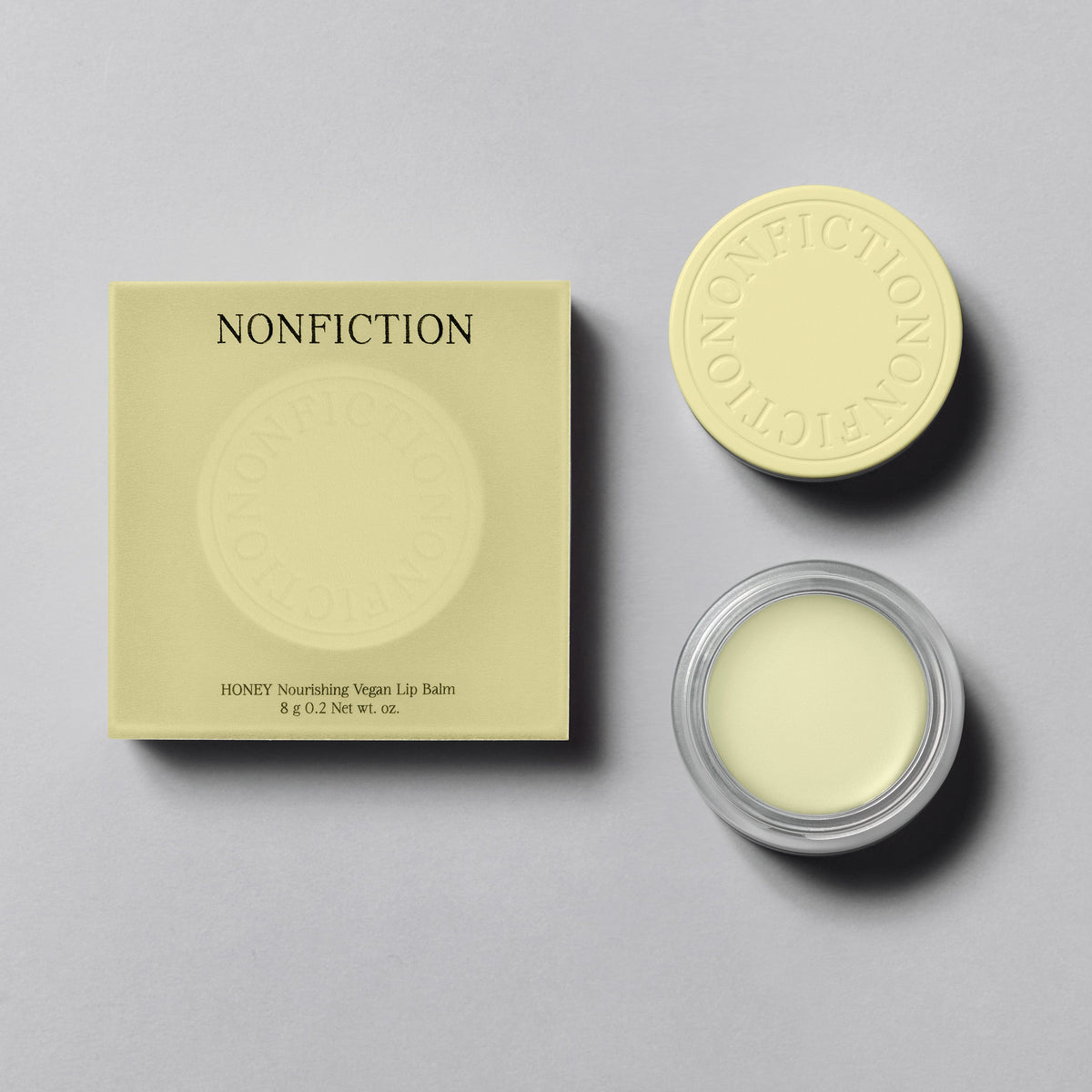 NONFICTION Lip Balm 8g / 0.2 wt. oz. HONEY Nourishing Vegan Lip Balm
