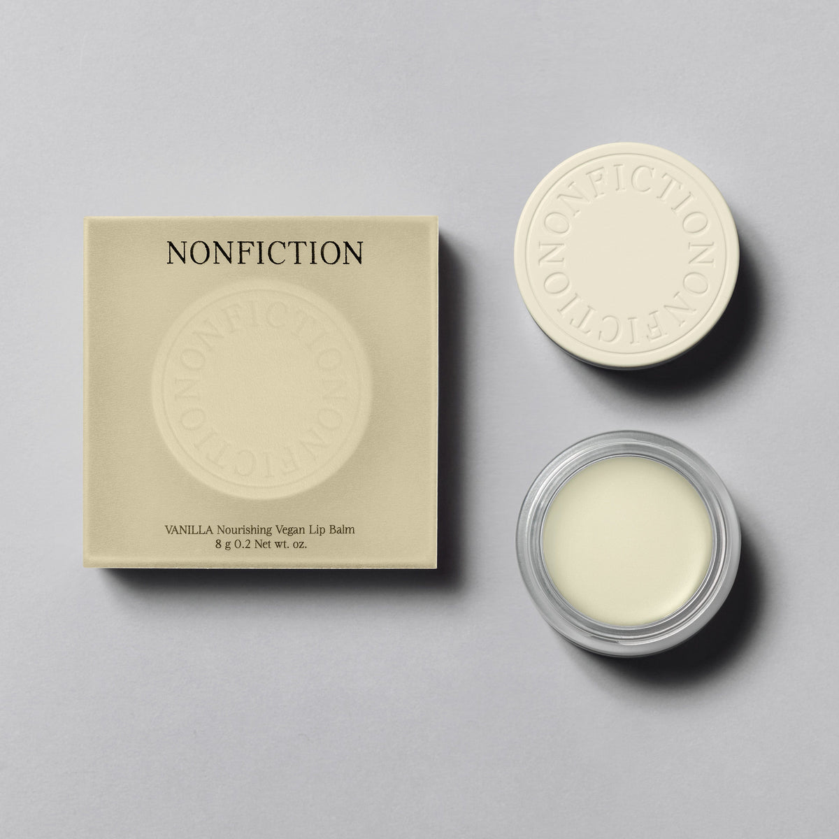NONFICTION Lip Balm 8g / 0.2 wt. oz. VANILLA Nourishing Vegan Lip Balm (Copy)